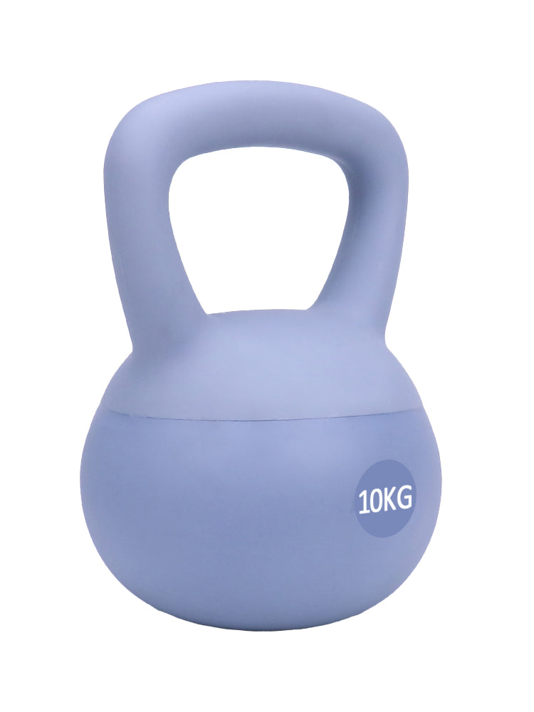 Soft PVC Kettlebell with Iron Sand - Ideal for Home Workout, 2kg, 4kg, 6kg, 8kg, 10kg, 12kg Weights, Gym Floor Protection