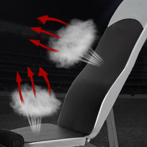 Adjustable Weighted Sit-Up Bench, Multifunctional Dumbbell Bench, With 8 Adjustable Positions And 2 Training Straps, Home Gym Workout