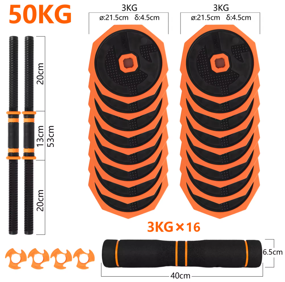 Adjustable Dumbbell Set | 10kg to 40kg Options | Ideal for Strength Training