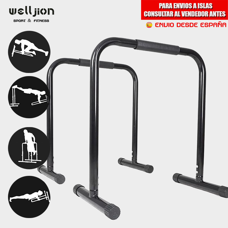 PARALLEL BARS FOR CALISTENIA, DIPS CROSS TRAINING MUSCULATION TRAINING SHIPPING FROM SPAIN