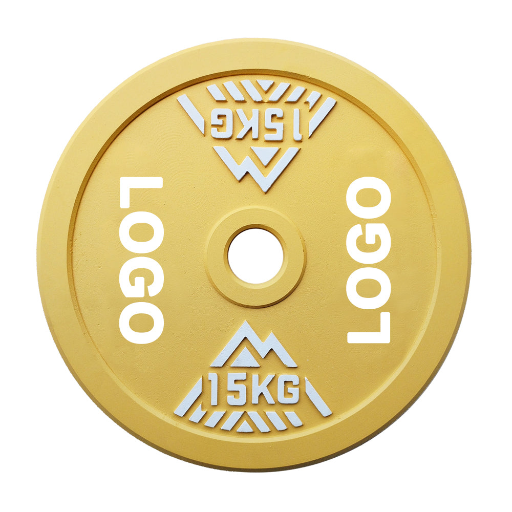 Cast Iron Weight Plates, 1.25kg - 2.5kg - 5kg - 10kg - 15kg - 20kg - 20kg, for Competition and Powerlifting
