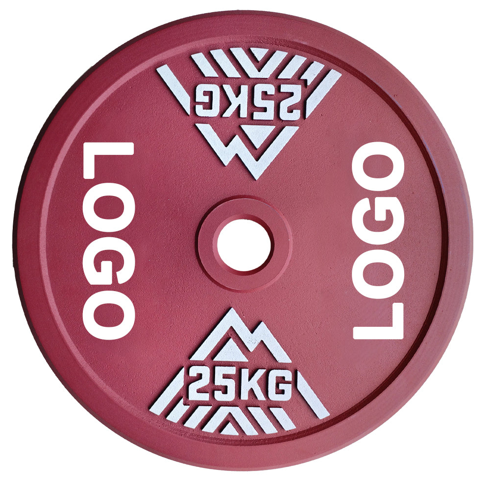 Cast Iron Weight Plates, 1.25kg - 2.5kg - 5kg - 10kg - 15kg - 20kg - 20kg, for Competition and Powerlifting