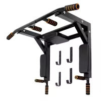 Pull-up bar with wall mounting, hook for punching bag, shipped from Spain