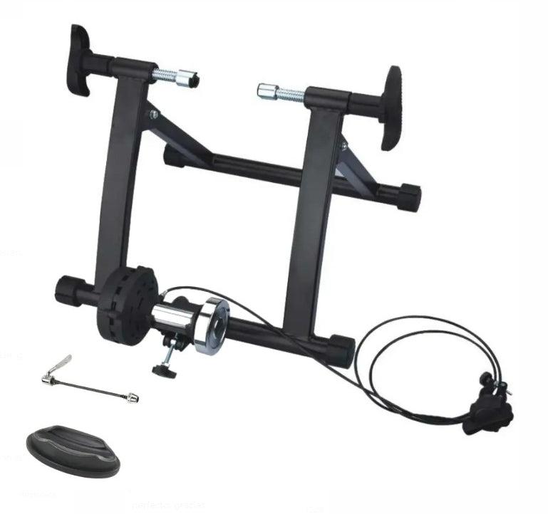 Manual resistance bicycle roller
