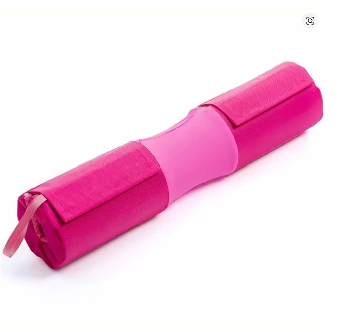 Almohadilla Protectora para Barra de Pesas de 44 cm, Acolchada con Espuma y Antideslizante, Protector de Cuello y Hombros para Sentadillas, Hip Thrust y Fitness