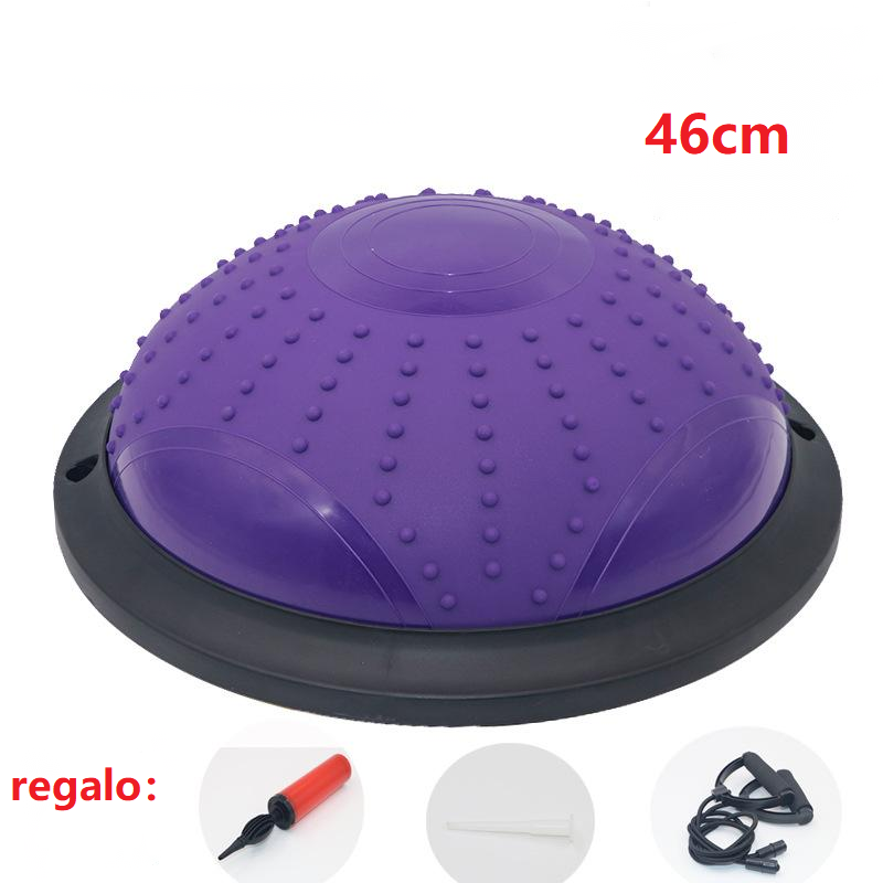 YOGA BALL, BALANCE TRAINING, PILATE UP, BALANCE AIR STEP, 46 CM, 58 CM, 64 CM, BOSU WITH INFLATOR, SHIPPING FROM SPAIN