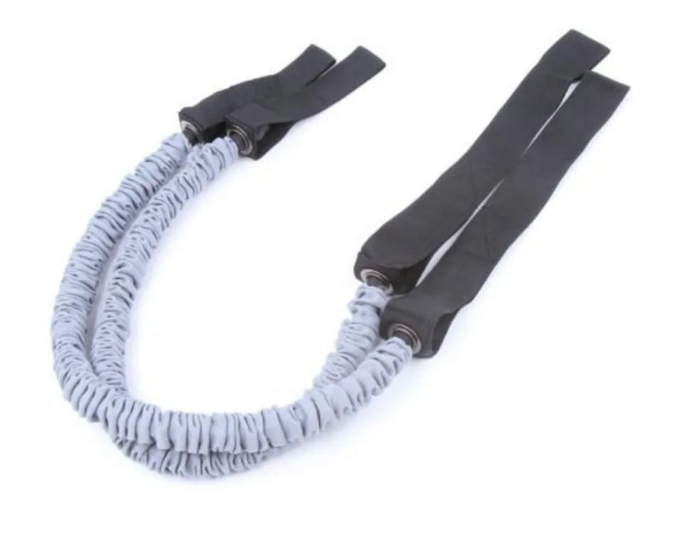 PACK ABS wheel with 2 units elastic rope strength and training mat