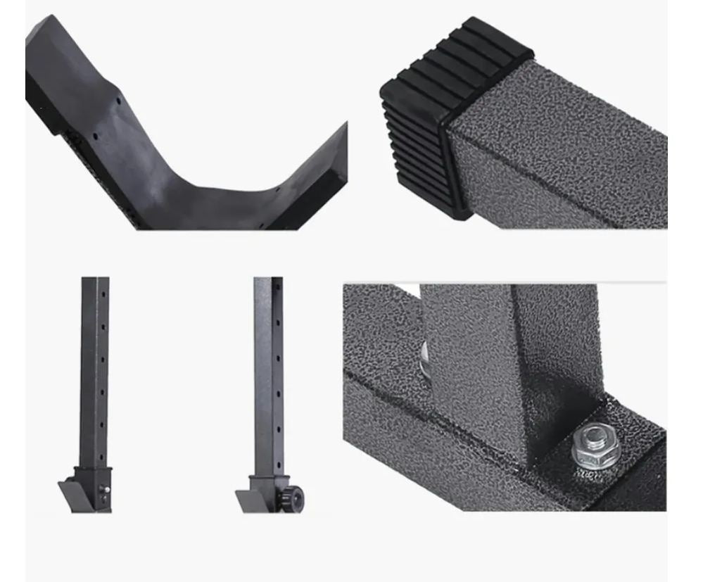 MULTIFUNCTION SHELF SUPPORT FOR BARS AND WEIGHTS | ADJUSTABLE SQUAT RACK FOR MUSCULATION SQUATS | SHIPPING FROM SPAIN