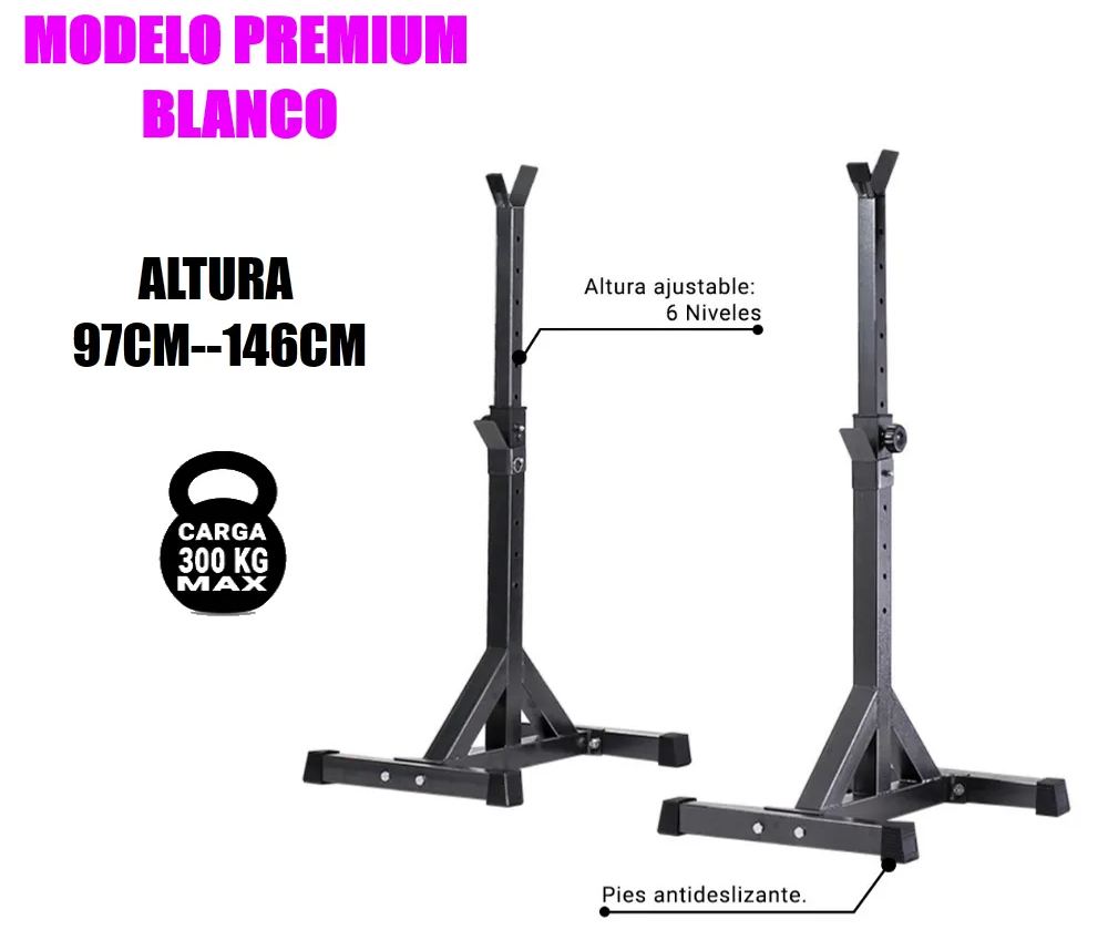 MULTIFUNCTION SHELF SUPPORT FOR BARS AND WEIGHTS | ADJUSTABLE SQUAT RACK FOR MUSCULATION SQUATS | SHIPPING FROM SPAIN