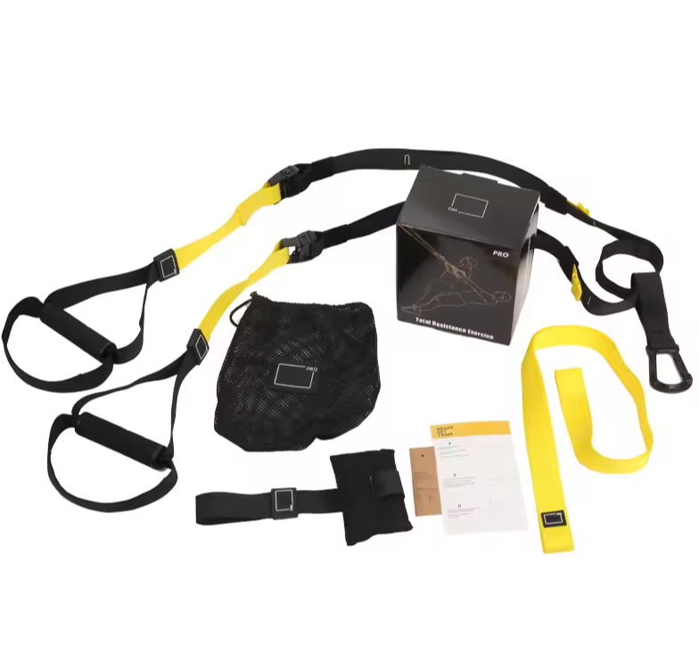 Adjustable suspension strap for flexibility, balance, aerobic and yoga training - shipping from Spain