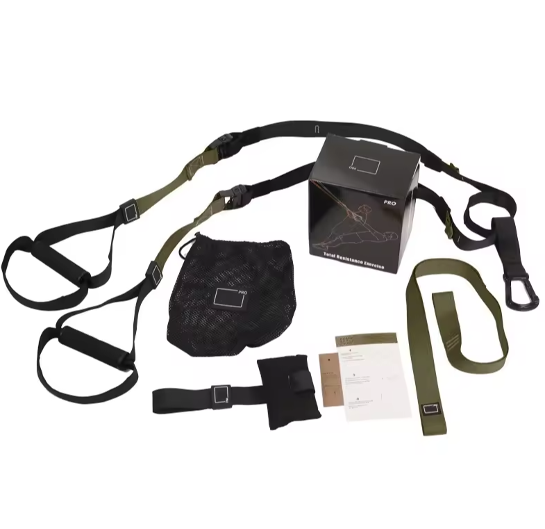 Adjustable suspension strap for flexibility, balance, aerobic and yoga training - shipping from Spain