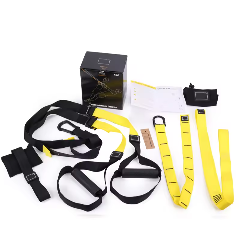 Adjustable suspension strap for flexibility, balance, aerobic and yoga training - shipping from Spain
