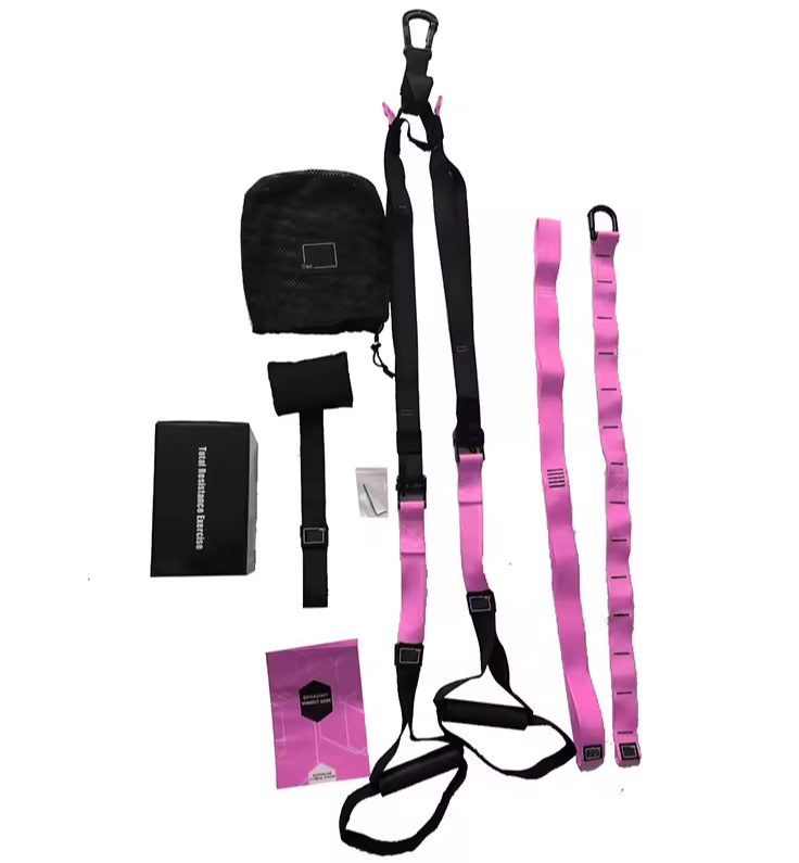 Adjustable suspension strap for flexibility, balance, aerobic and yoga training - shipping from Spain