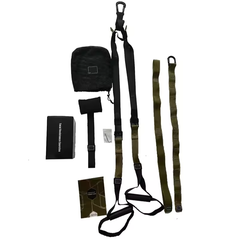 Adjustable suspension strap for flexibility, balance, aerobic and yoga training - shipping from Spain