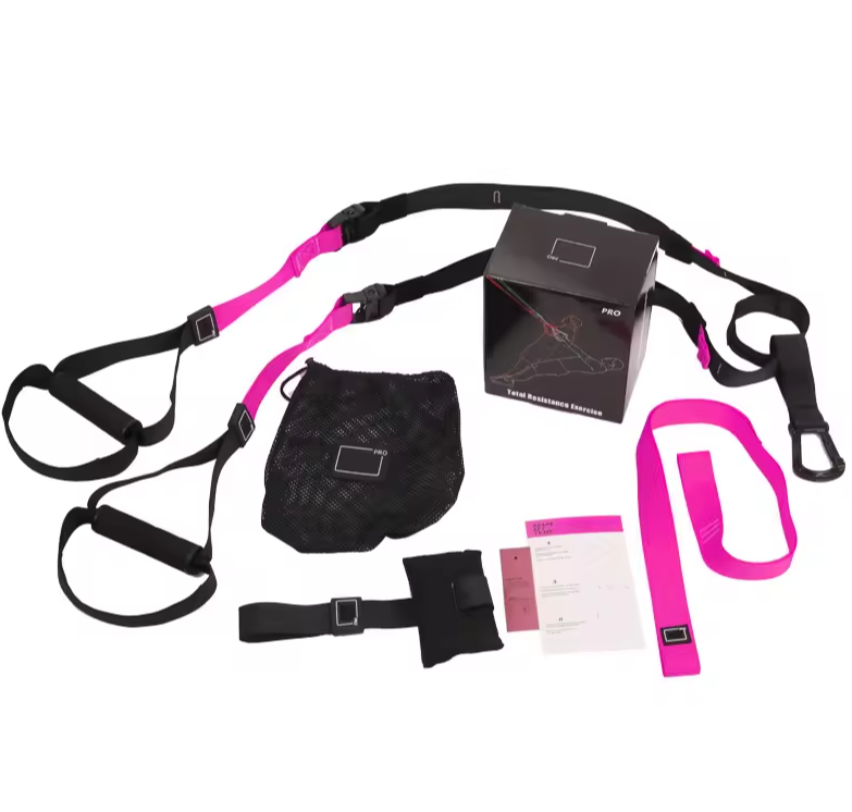 Adjustable suspension strap for flexibility, balance, aerobic and yoga training - shipping from Spain