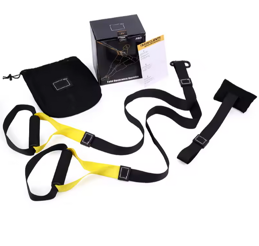 Adjustable suspension strap for flexibility, balance, aerobic and yoga training - shipping from Spain