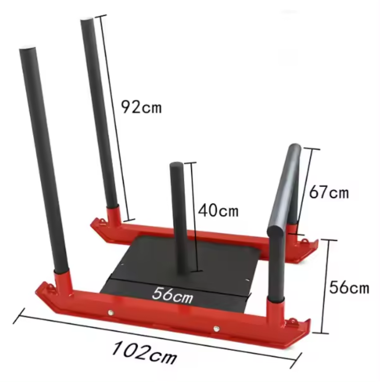 Entrenamiento físico Trineo de velocidad de potencia