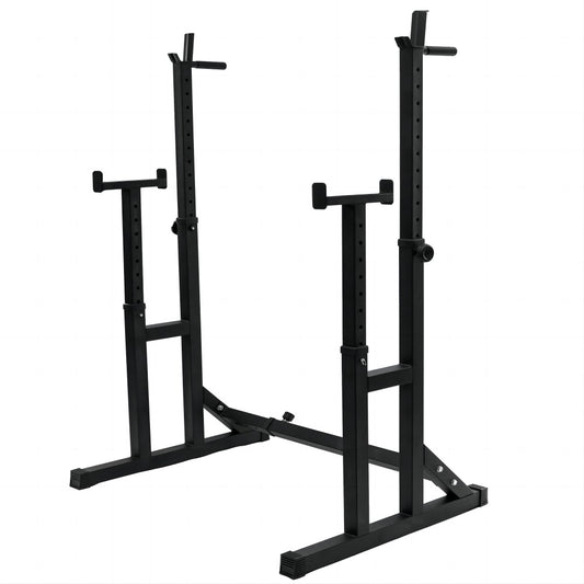 ADJUSTABLE CAGE SHELF SUPPORT FOR BAR AND WEIGHTS | SQUAT RACK FOR MUSCULATION TRAINING, SQUATS, SHIPPING FROM SPAIN