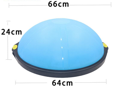 YOGA BALL, BALANCE TRAINING, PILATE UP, BALANCE AIR STEP, 46 CM, 58 CM, 64 CM, BOSU WITH INFLATOR, SHIPPING FROM SPAIN