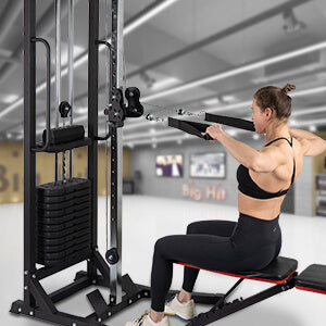 Máquina de Musculación Multiestación Musculación,Maquina Multifuncion Musculacion para Estación de dominadas con Pesas,Maquina Gimnasio para Fitness Gimnasio en Casa, Ejercitar Parte Superior Cuerpo