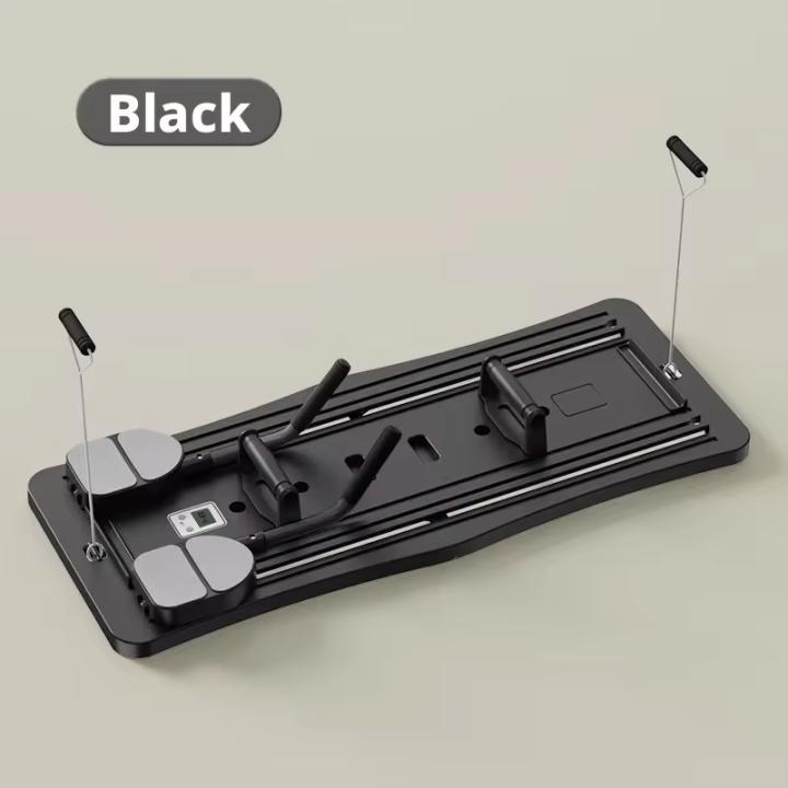 Reformer de Pilates Plegable para Casa, Tabla de Pilates Multifuncional