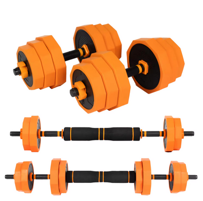 Juego de Mancuernas Ajustables | Opciones de 10kg a 40kg | Ideal para Entrenamiento de Fuerza