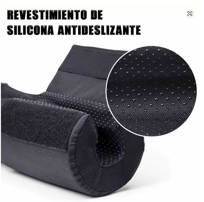 Almohadilla Protectora para Barra de Pesas de 44 cm, Acolchada con Espuma y Antideslizante, Protector de Cuello y Hombros para Sentadillas, Hip Thrust y Fitness