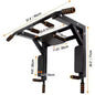 Barra dominadas pared dips Entrenamiento múltiple Máquina de dominadas Barra de dominadas multifuncional pull up Carga máx.200 kg