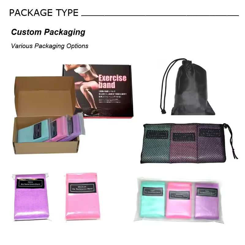 Bandas Elasticas Musculacion, Gomas Elasticas Musculacion Antideslizantes de Tela, Cintas Elasticas Musculacion 3 Niveles de Ejercicios para Gluteos, Cadera, Piernas, Yoga, Pilates, Crossfit, Fitness