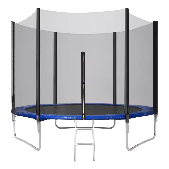 Trampolín portátil para niños de 140 cm / 160 cm,Cama elástica - trampolín 6FT， 8FT ideal para regalo de Navidad, espuma anticolisión para saltar y actividades de trampolín interior en trampolín interior para 4-15 años