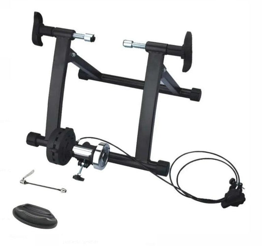 Manual resistance bicycle roller