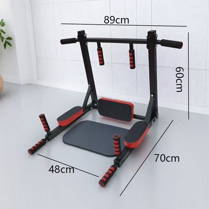 Barra dominadas pared dips Entrenamiento múltiple Máquina de dominadas Barra de dominadas multifuncional pull up Carga máx.200 kg