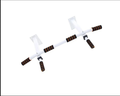 Equipo de suspensión Puerta segura y estable Barra de fitness de acero con dominadas ajustable Montada en la pared Barra de dominadas horizontal