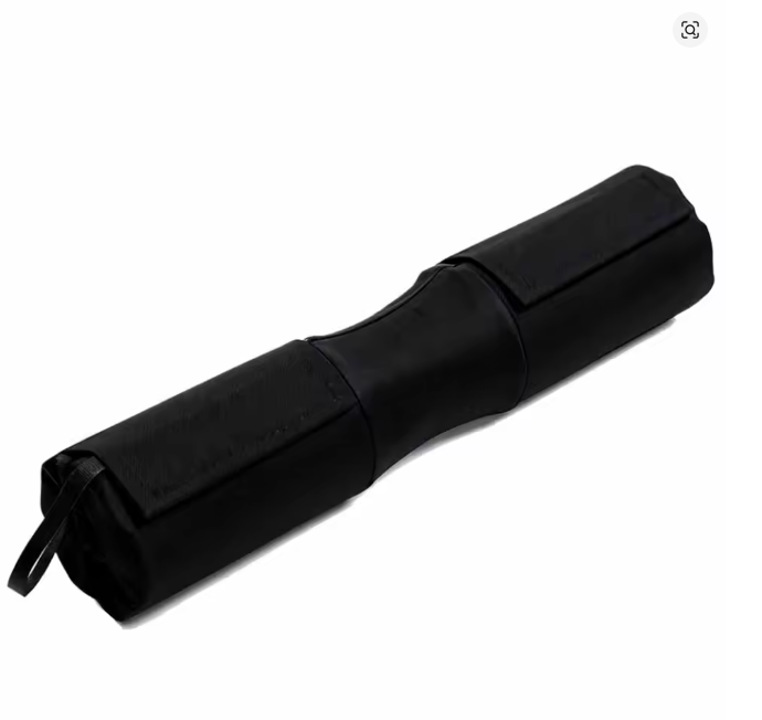 Almohadilla Protectora para Barra de Pesas de 44 cm, Acolchada con Espuma y Antideslizante, Protector de Cuello y Hombros para Sentadillas, Hip Thrust y Fitness
