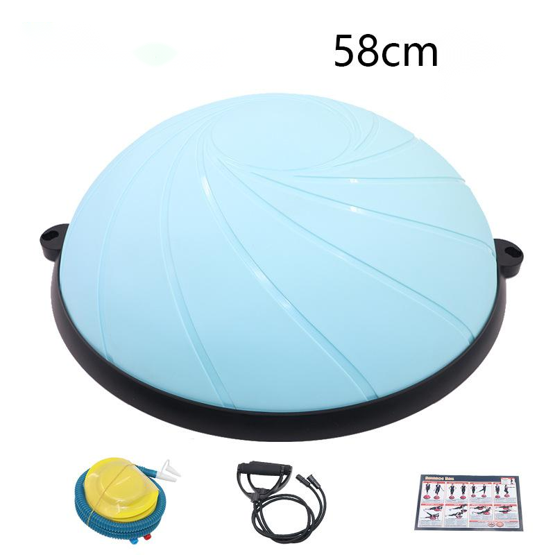 YOGA BALL, BALANCE TRAINING, PILATE UP, BALANCE AIR STEP, 46 CM, 58 CM, 64 CM, BOSU WITH INFLATOR, SHIPPING FROM SPAIN