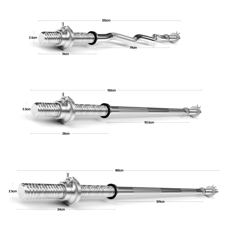WEIGHT DISCS 2.5KG-5KG-7.5KG-10KG-15KG, BAR FOR WEIGHTS, 1.8 M, 1.5 M, 1.2 M, FOR MUSCULATION. SHIPPING FROM SPAIN