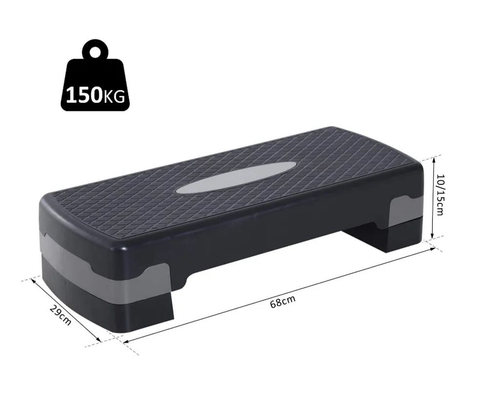 PLATFORM, STEPPER TABLE, ADJUSTABLE FOR TRAINING, AEROBICS, FITNESS, GYM, SHIPPING FROM SPAIN