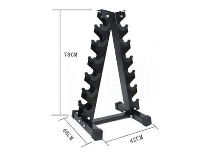 RACK bracket for 6 unit dumbbells and 12 unit dumbbells