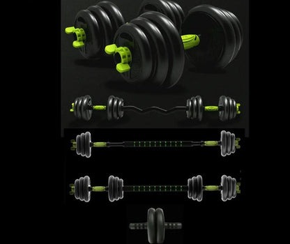 SET OF DUMBBELLS,ADJUSTABLE,WITH MUSCULATION BARS, 4 IN 1, CURL BAR, MULTIFUNCTION, 10-40 KG, FREE SHIPPING