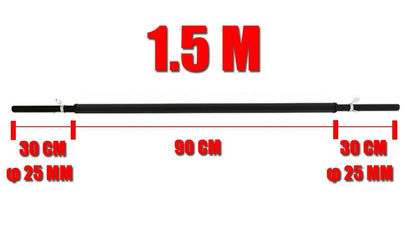 GYM BAR, WEIGHT DISCS, 1.25-7.5 KG, WITH GRIP, FOR BODY PUMP, SHIPPING FROM SPAIN