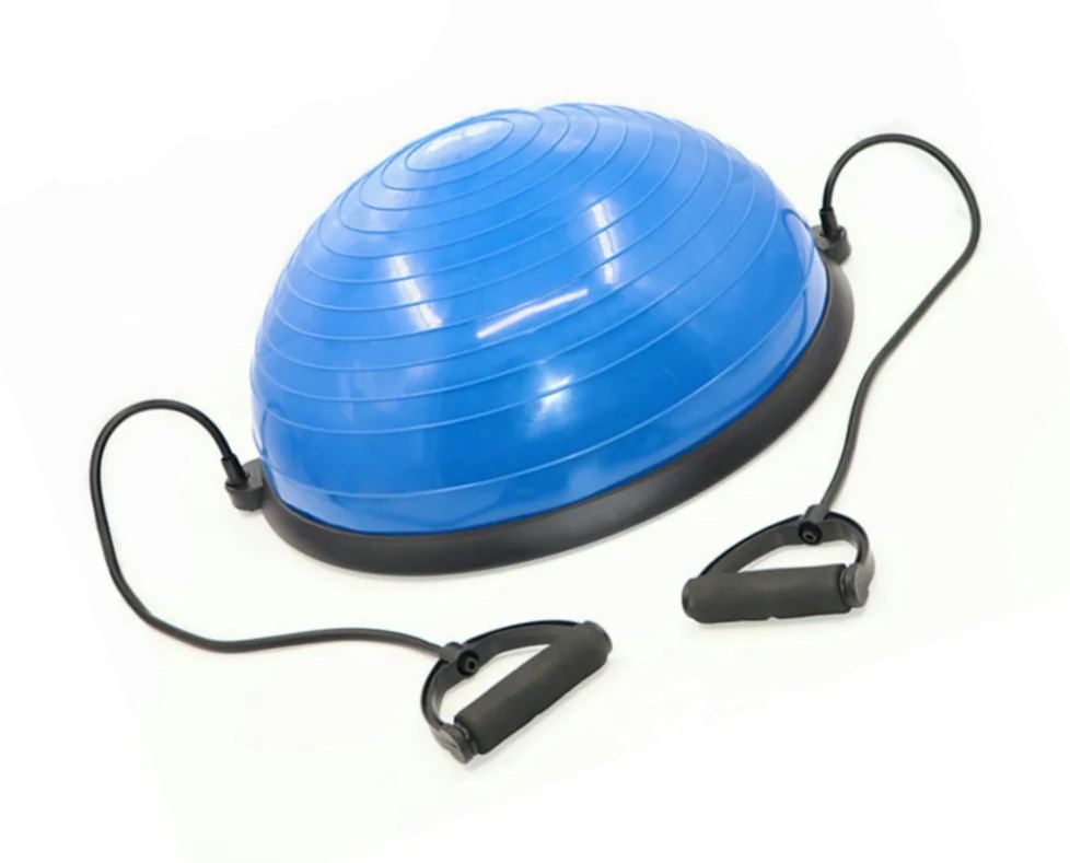 YOGA BALL, BALANCE TRAINING, PILATE UP, BALANCE AIR STEP, 46 CM, 58 CM, 64 CM, BOSU WITH INFLATOR, SHIPPING FROM SPAIN