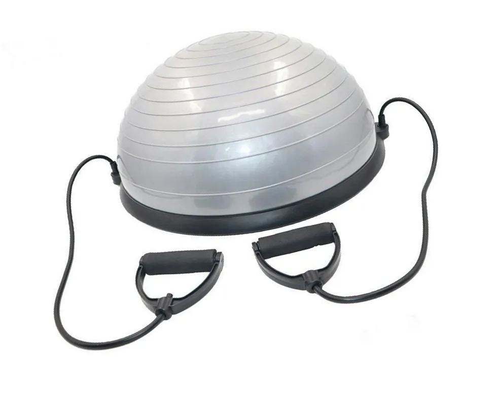 YOGA BALL, BALANCE TRAINING, PILATE UP, BALANCE AIR STEP, 46 CM, 58 CM, 64 CM, BOSU WITH INFLATOR, SHIPPING FROM SPAIN