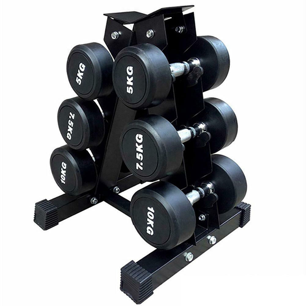 Dumbbell holder for 3 -12 -20 pairs of dumbbells