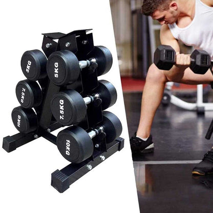 Dumbbell holder for 3 -12 -20 pairs of dumbbells